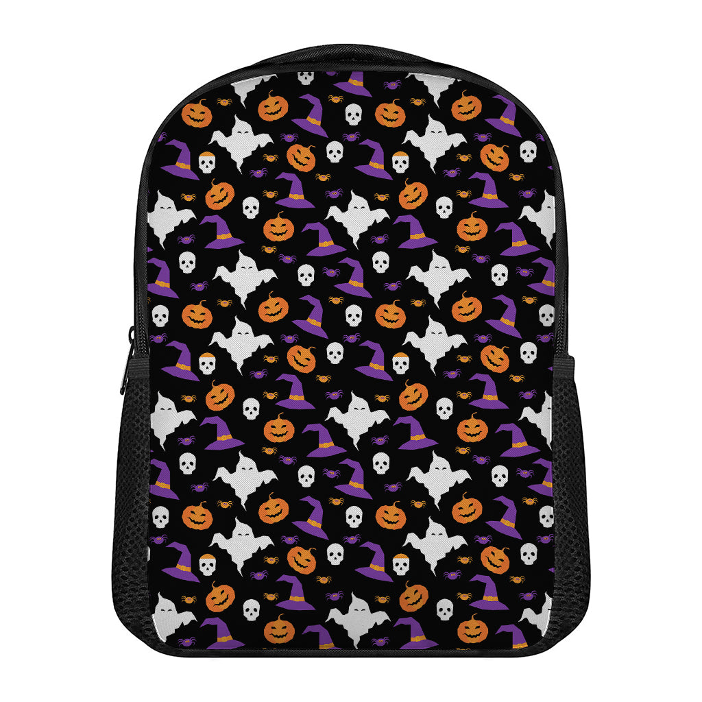 Happy Halloween Ghost Pattern Print Casual Backpack