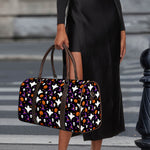 Happy Halloween Ghost Pattern Print Duffle Bag