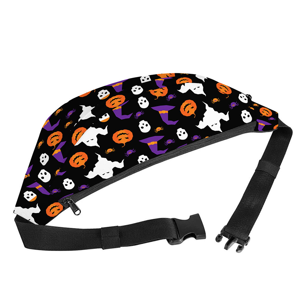 Happy Halloween Ghost Pattern Print Fanny Pack