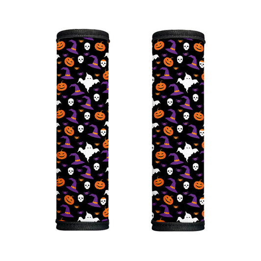 Happy Halloween Ghost Pattern Print Handle Covers