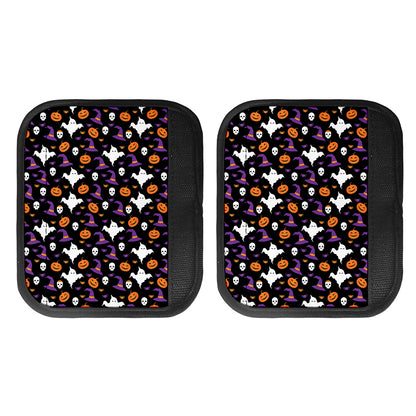 Happy Halloween Ghost Pattern Print Handle Covers