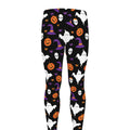 Happy Halloween Ghost Pattern Print Men's Leggings
