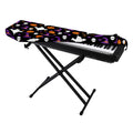 Happy Halloween Ghost Pattern Print Piano Keyboard Cover