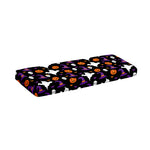 Happy Halloween Ghost Pattern Print Piano Keyboard Cover
