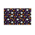 Happy Halloween Ghost Pattern Print Polyester Flag