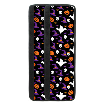 Happy Halloween Ghost Pattern Print Refrigerator Handle Covers