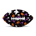 Happy Halloween Ghost Pattern Print Rugby Ball