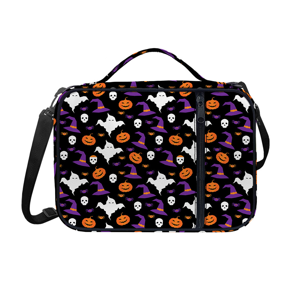 Happy Halloween Ghost Pattern Print Shoulder Strap Bible Bag