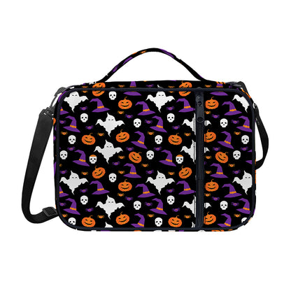 Happy Halloween Ghost Pattern Print Shoulder Strap Bible Bag