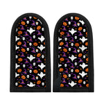 Happy Halloween Ghost Pattern Print Skillet Handle Cover