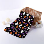 Happy Halloween Ghost Pattern Print Towel