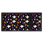 Happy Halloween Ghost Pattern Print Trifold Wallet