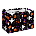 Happy Halloween Ghost Pattern Print Utility Tote Bag