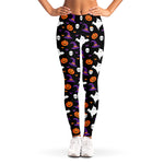 Happy Halloween Ghost Pattern Print Women's Leggings