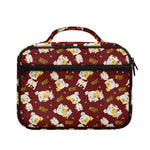 Happy Jack Russell Terrier Pattern Print Briefcase Bible Bag