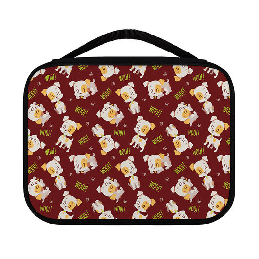 Happy Jack Russell Terrier Pattern Print Classic Bible Case