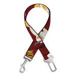 Happy Jack Russell Terrier Pattern Print Dog Seat Belt