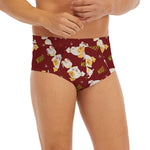 Happy Jack Russell Terrier Pattern Print Men's Briefs