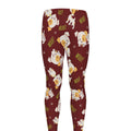 Happy Jack Russell Terrier Pattern Print Men's Leggings