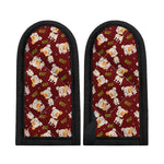 Happy Jack Russell Terrier Pattern Print Skillet Handle Cover