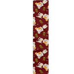 Happy Jack Russell Terrier Pattern Print Table Runner