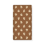 Happy Labrador Retriever Pattern Print Baby Crib Sheet