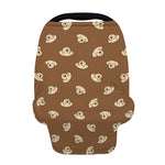 Happy Labrador Retriever Pattern Print Baby Seat Cover