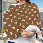 Happy Labrador Retriever Pattern Print Baby Seat Cover