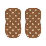 Happy Labrador Retriever Pattern Print Bar Stool Covers