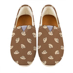 Happy Labrador Retriever Pattern Print Casual Shoes