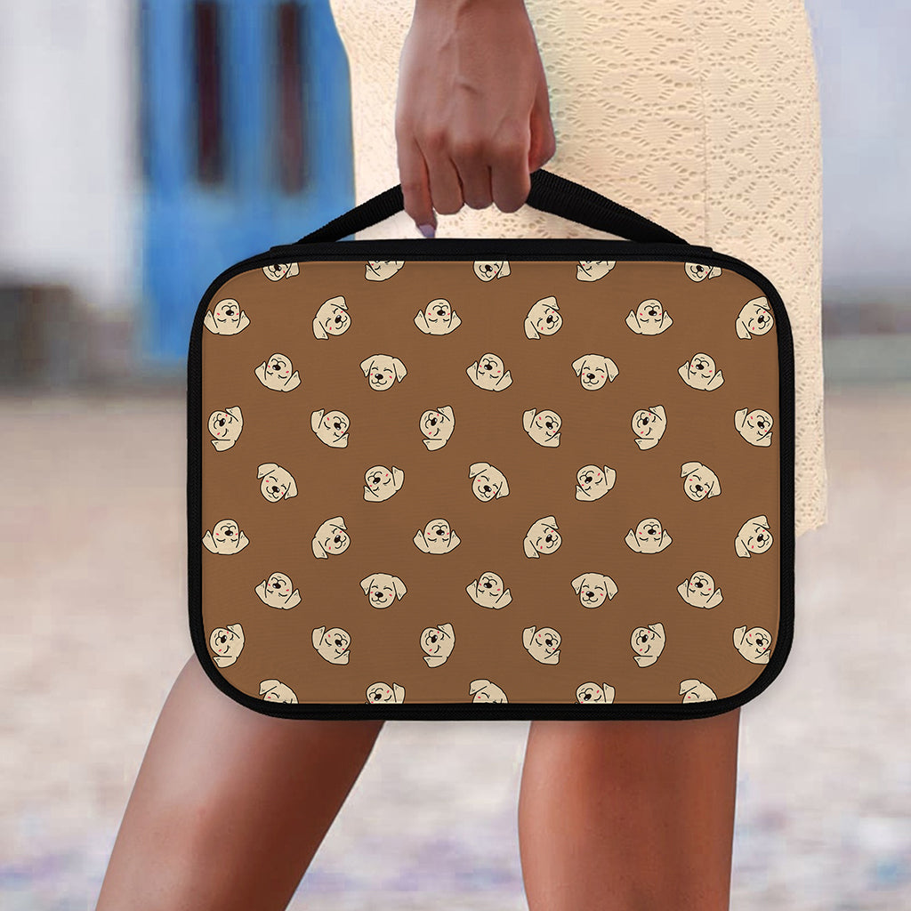 Happy Labrador Retriever Pattern Print Classic Bible Case