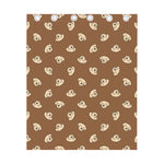 Happy Labrador Retriever Pattern Print Curtain