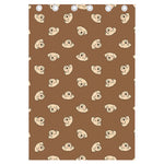 Happy Labrador Retriever Pattern Print Curtain