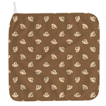 Happy Labrador Retriever Pattern Print Hand Towel