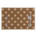 Happy Labrador Retriever Pattern Print Placemat