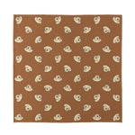 Happy Labrador Retriever Pattern Print Silk Bandana