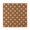 Happy Labrador Retriever Pattern Print Silk Bandana