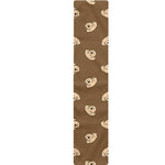 Happy Labrador Retriever Pattern Print Table Runner