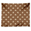 Happy Labrador Retriever Pattern Print Tapestry