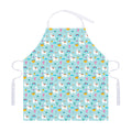 Happy Llama And Cactus Pattern Print Adjustable Apron