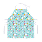 Happy Llama And Cactus Pattern Print Adjustable Apron
