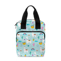 Happy Llama And Cactus Pattern Print Bible Tote Bag