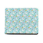 Happy Llama And Cactus Pattern Print Bifold Wallet