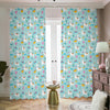 Happy Llama And Cactus Pattern Print Blackout Pencil Pleat Curtains