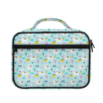 Happy Llama And Cactus Pattern Print Briefcase Bible Bag