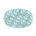 Happy Llama And Cactus Pattern Print Car Side Mirror Covers