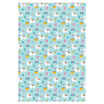 Happy Llama And Cactus Pattern Print Curtain