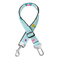 Happy Llama And Cactus Pattern Print Dog Seat Belt