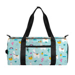 Happy Llama And Cactus Pattern Print Gym Bag