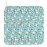 Happy Llama And Cactus Pattern Print Hand Towel